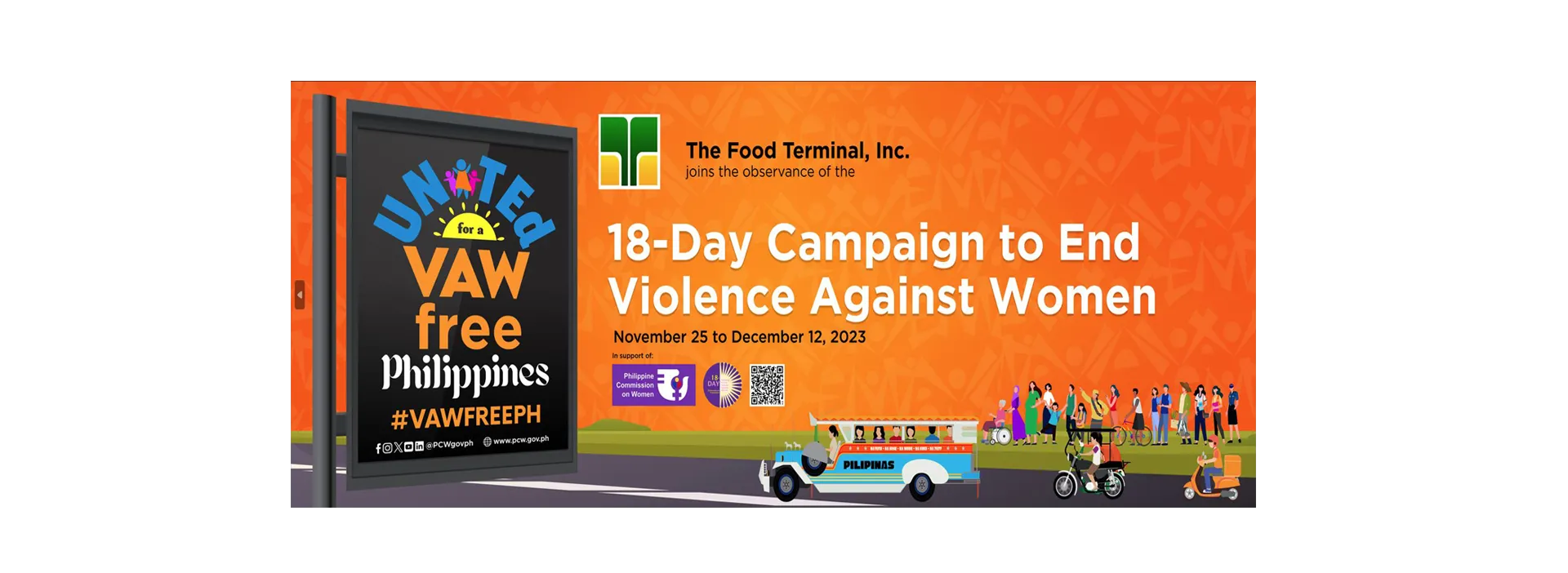 FTI 18-day Campaign to END VAW Kick-Off Activity
