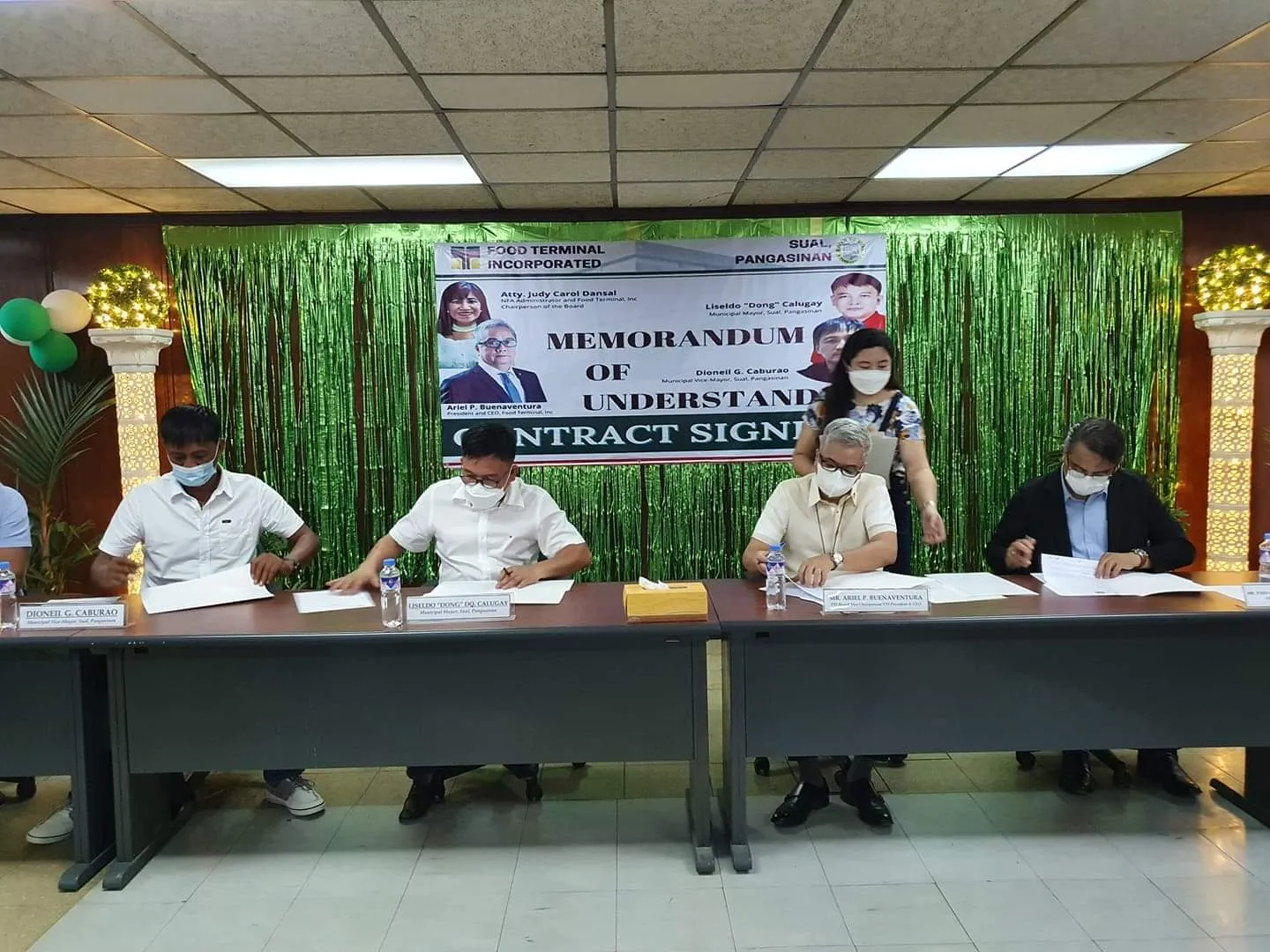 FTI TO ESTABLISH REGIONAL FOOD TERMINAL IN SUAL