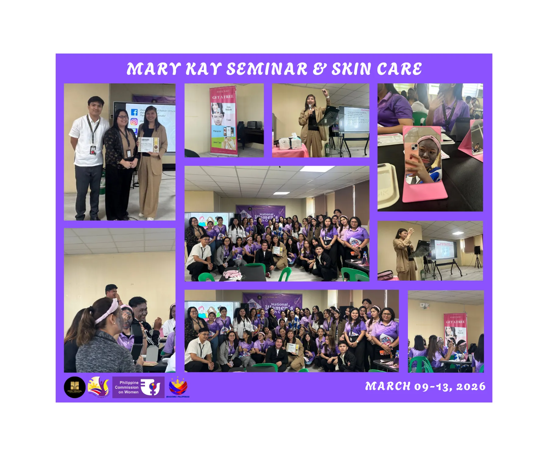 Mary Kay Seminar and Skin Care Activity